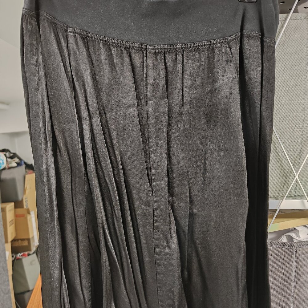 Satin Princess Panel Hardtail Skirt